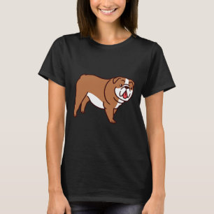T-shirt Belle Bulldog anglais