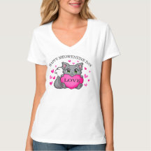 Belle Chat Bonne Saint-Valentin Saint-Valentin V-N