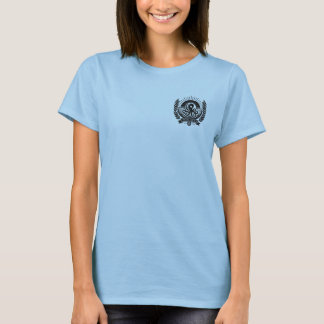 T-shirt belle chemise artistique avec logo classique