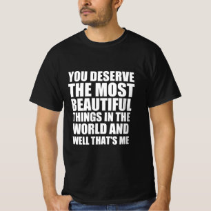 T-shirt Belle citation drôle personne