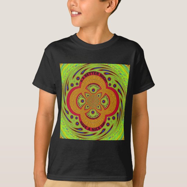 T-shirt Belle conception de Motif mandala africain extraor (Devant)