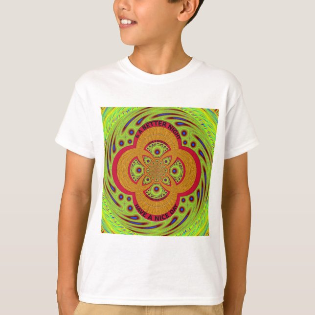 T-shirt Belle conception de Motif mandala africain extraor (Devant)