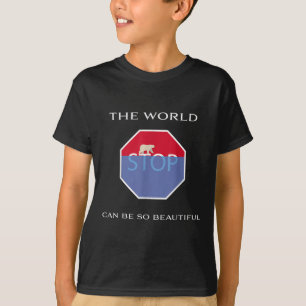 T-shirt Belle Conservation de la nature de la Terre Enviro