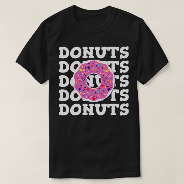 T-shirt Belle Donut Rose (Design devant)