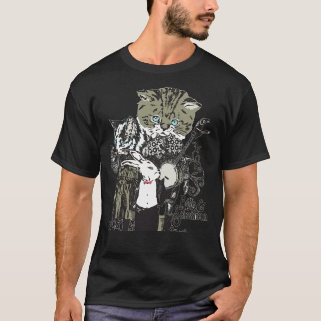 T-shirt Belle et Sebastian - légendaire roc indie écossais (Devant)