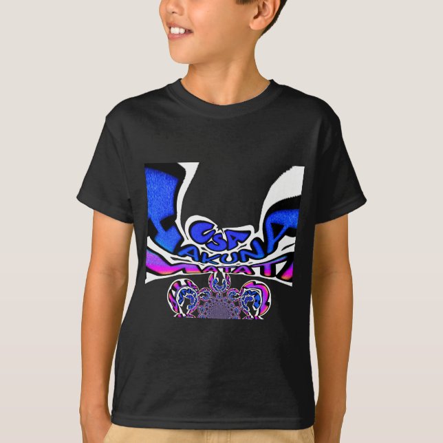 T-shirt Belle Extraordinaire USA Fun Text Art Motif Design (Devant)