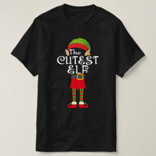 T-shirt belle famille elfe assorti noël
