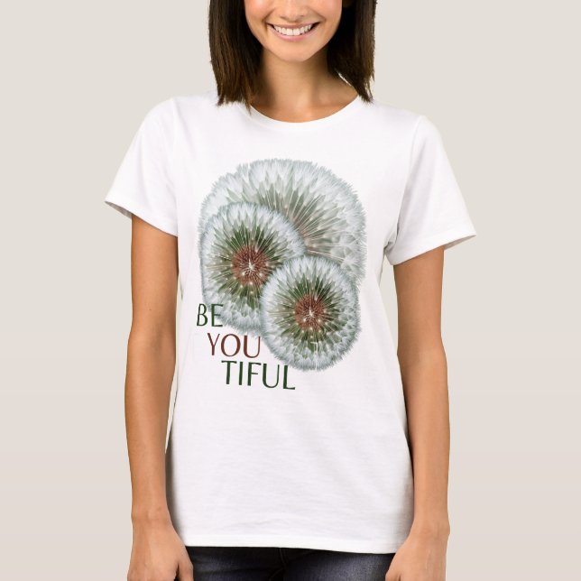 T-shirt Belle Fleur fluff (Devant)