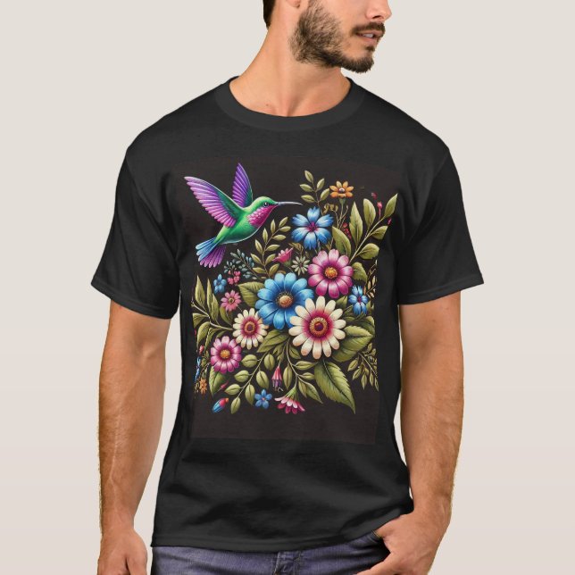 T-shirt Belle floraison Tee florale (Devant)