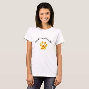 T-shirt Belle Golden Paw