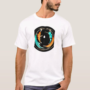 T-shirt Belle impression Motif Art Africain