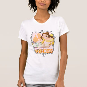 T-shirt Belle   Jouez-le vers l'avant Princesse