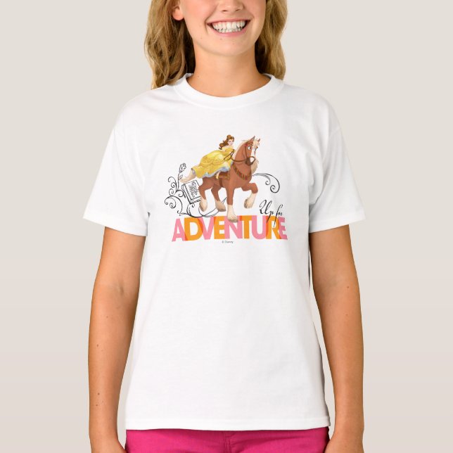 T-shirt Belle | Jusqu'À L'Aventure (Devant)