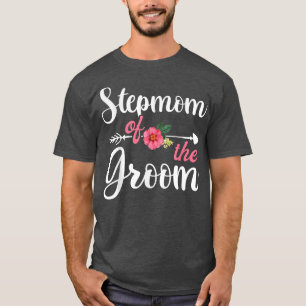 T-shirt Belle-mère du marié pour femmes, cadeau de bacheli