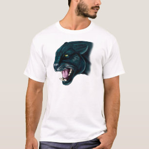 T-shirt Belle panthère noire