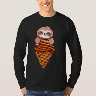 T-shirt Belle Parfum Et Crème Glaciaire Cone Art
