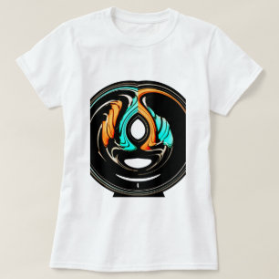 T-shirt Belle perles Abstraites Imprimer