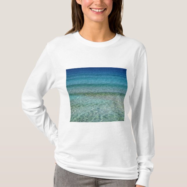 T-shirt Belle plage de sable (Devant)