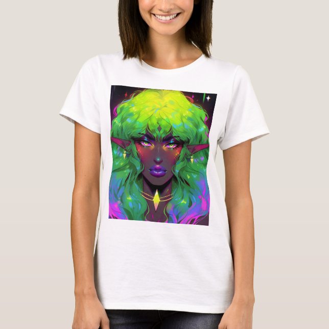 T-shirt Belle reine elfe glorieuse (Devant)