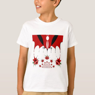 T-shirt Belle Tapisserie du Kenya : Papillon du drapeau du