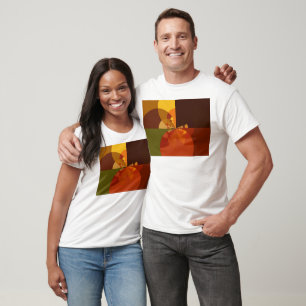 T-shirt Belle Terre Art Abstrait Imprimer