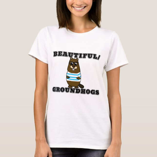 T-shirt Belles/marmottes (Devant)