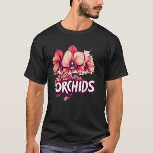 T-shirt Belles orchidées pour une tenue d'évasion de jardi