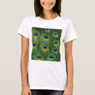 T-shirt Belles plumes de paon
