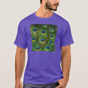 T-shirt Belles plumes de paon