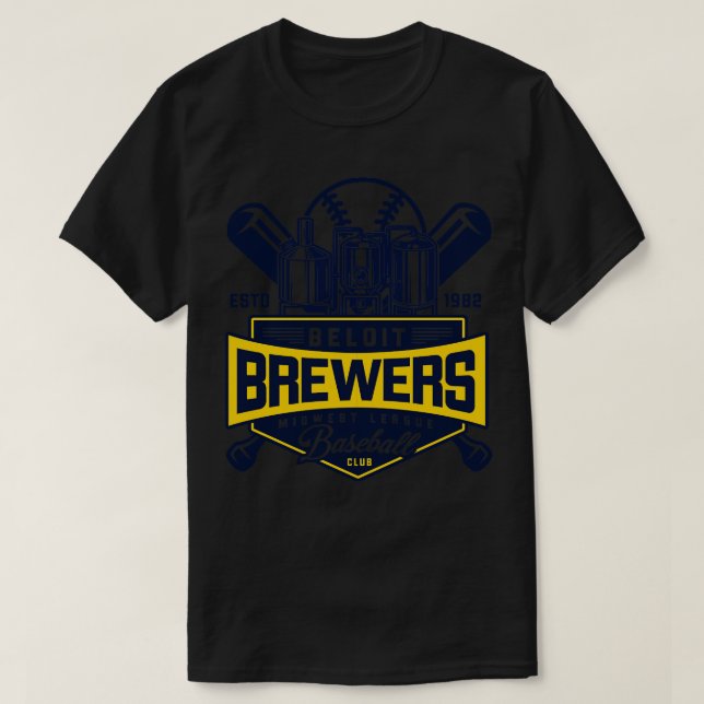 T-shirt Beloit Brewers (Design devant)
