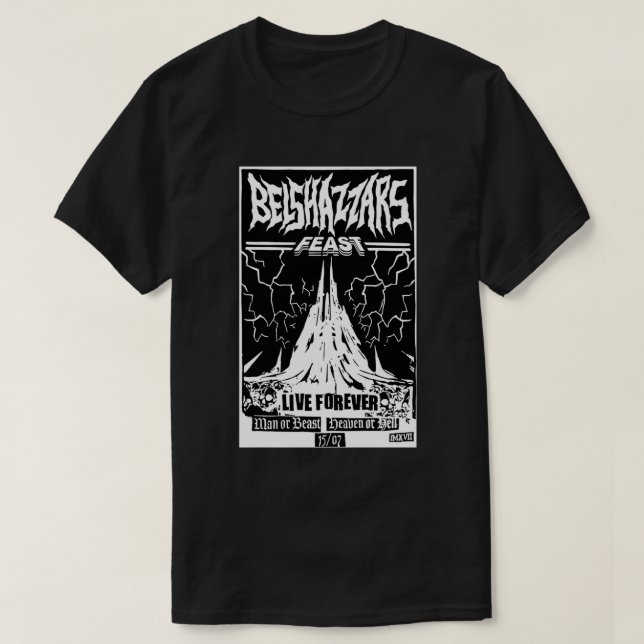T-shirt BELSHAZZARS FEAST Premium (Design devant)