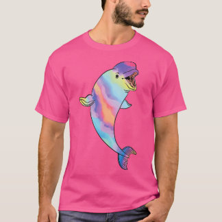 T-shirt Béluga aquarelle