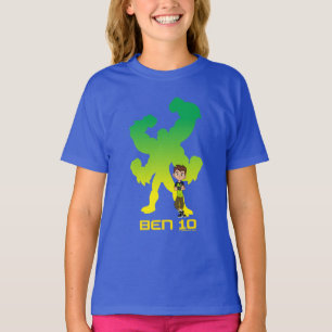 T-shirt Ben 10 & Four Arms Shadow