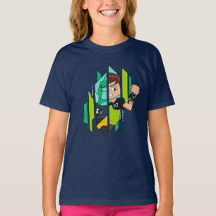 T-shirt Ben 10 Transformation de l'ADN de Diamondhead