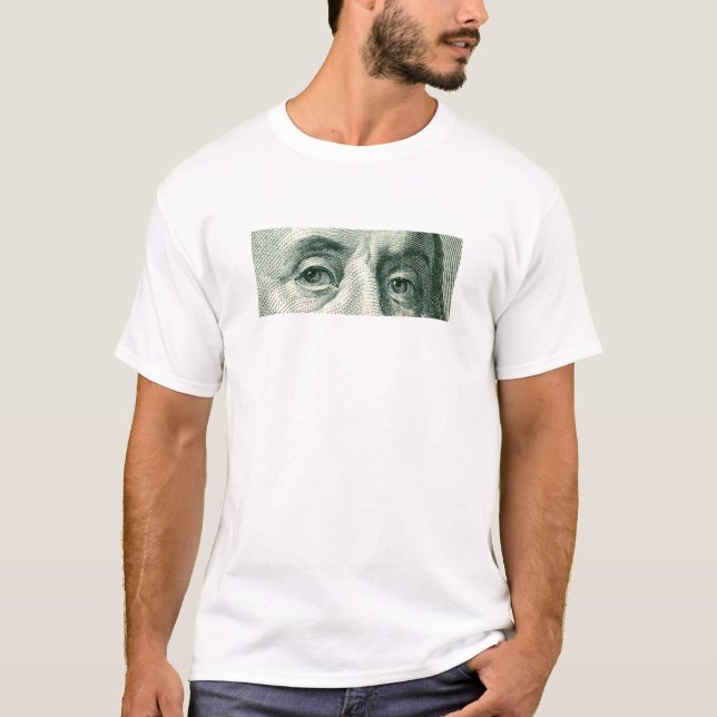 T-shirt Ben Franklin's Eyes (Devant)