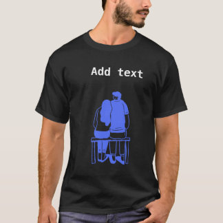 T-shirt Bench of Love : Couple Connection