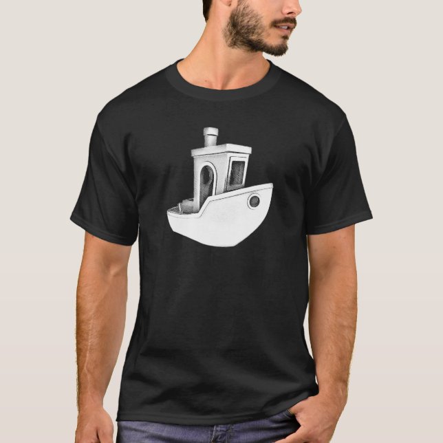 T-shirt Benchy pour l'impression 3d pour imprimante 3d (Devant)