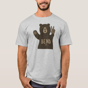 T-shirt Bend Oregon Peace Bear