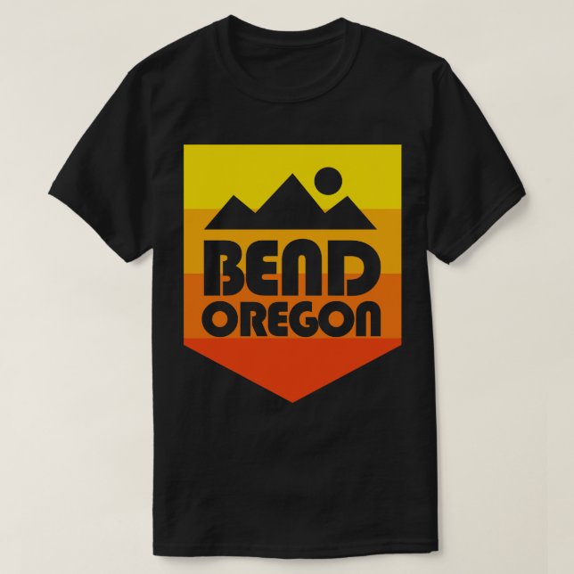 T-shirt Bend Oregon Pocket Pacifique Nord-Ouest (Design devant)