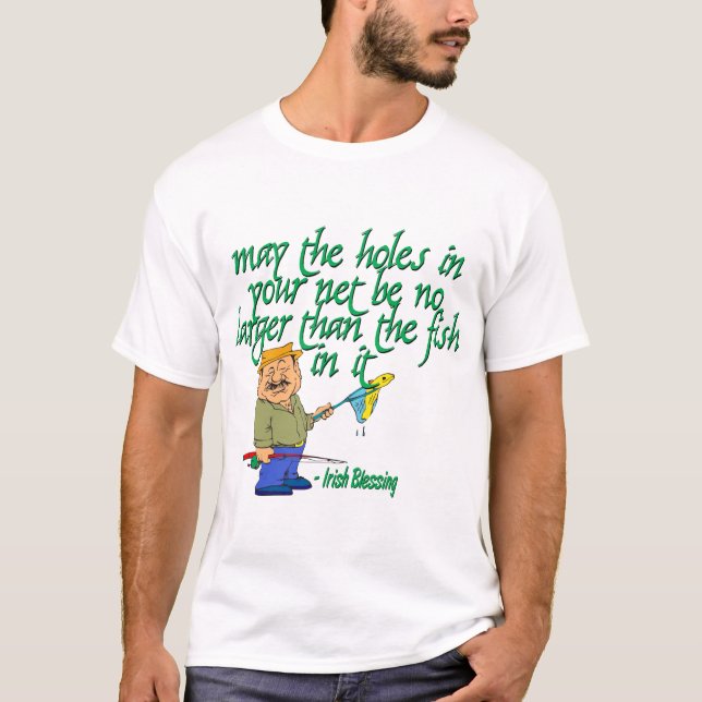 T-shirt Bénédiction de la pêche irlandaise (Devant)