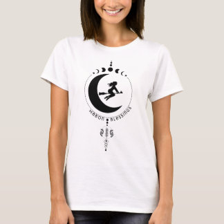 T-shirt Bénédiction de Mabon, sorcière, lune, blé