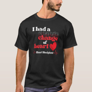 T-shirt Bénéficiaire de la transplantation cardiaque J'ai 