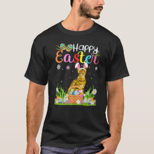 T-shirt Bengale Chat Bunny Oeuf Chasse Bengale Chat Joyeux