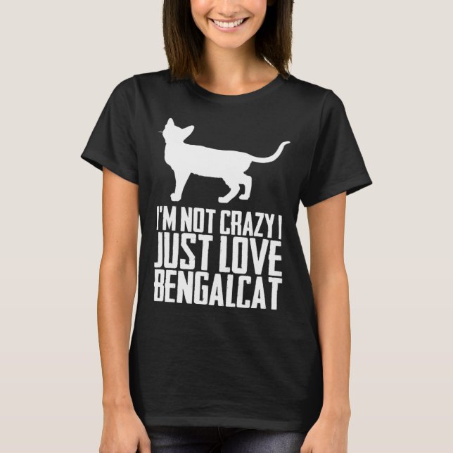 T-shirt Bengale kitten Bengale maman Bengale papa 8 (Devant)
