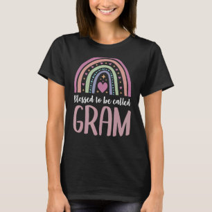 T-shirt Béni d'être appelé Gram idée pour les femmes Mère