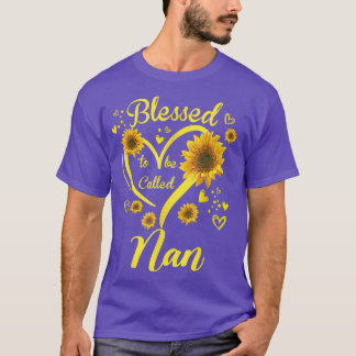 T-shirt Béni D'Être Appelé Journée Des Mères De Tournesol 