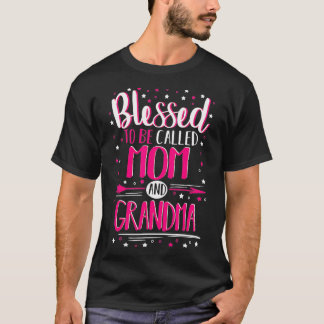 T-shirt Béni Maman Et Grand-Mère Ont Béni Maman Et Grand-M