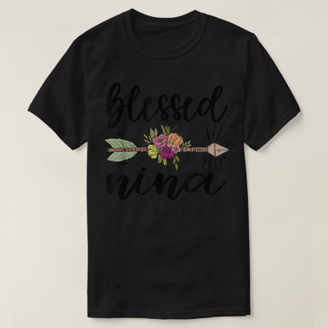 T-shirt Béni Nina Grand-Mère Appréciation Nina Grand-Mère (Design devant)