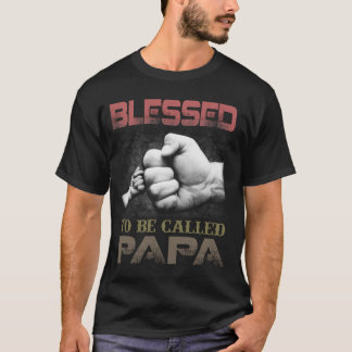 T-shirt béni pour s'appeler les chemises de cadeau de papa