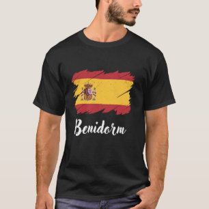 T-shirt Benidorm Espagne, Drapeau Espagnol, Benidorm
